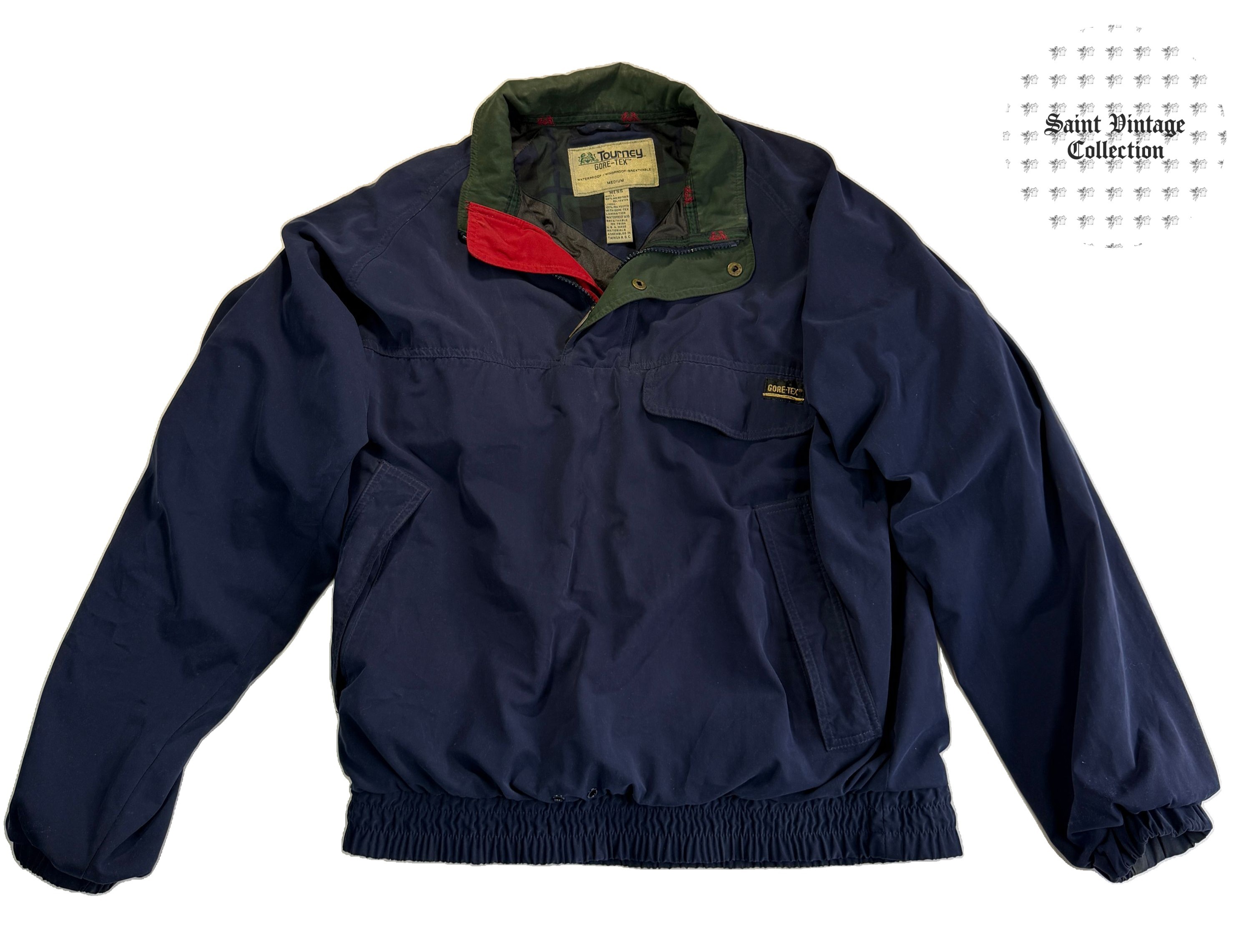 90s Vintage Tourney Gore-Tex Medium Pullover Golf Jacket, photo 1