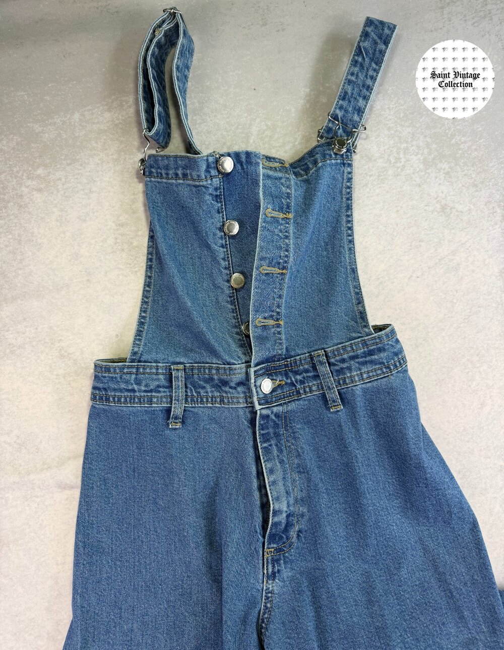 Universal Thread Denim Wide Leg Size 4 Overalls, photo 1