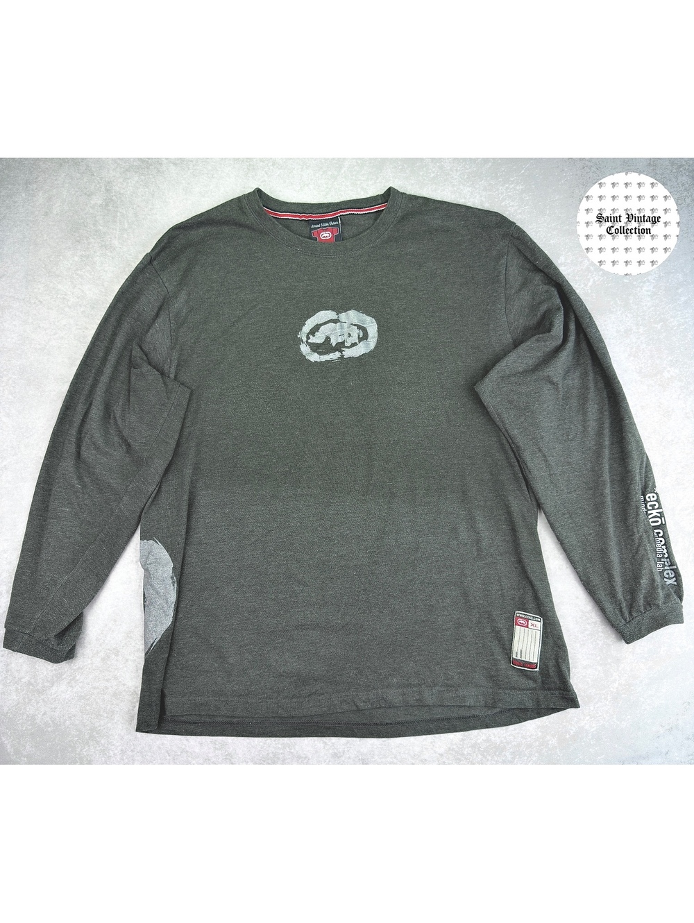Y2K Vintage Limited Edition Ecko Graphic Long Sleeve Shirt, photo 1