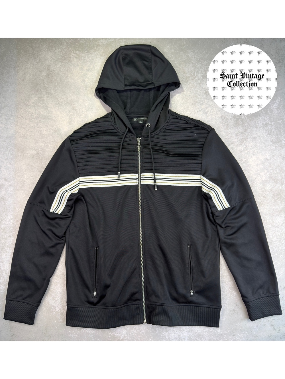 INC International Concepts Large Black Hoodie, photo 1