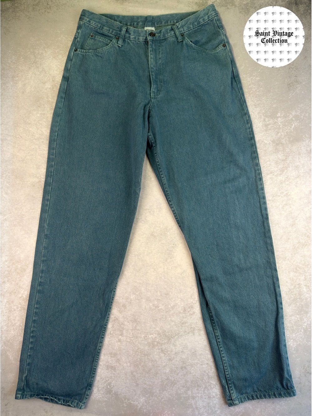 Vintage 1990s Brittania 34x34 Blue Jeans, photo 1